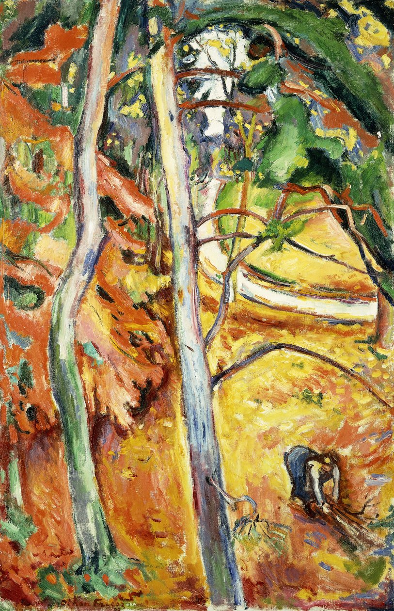 Bomen (Herfst) door Achille Emile Othon Friesz