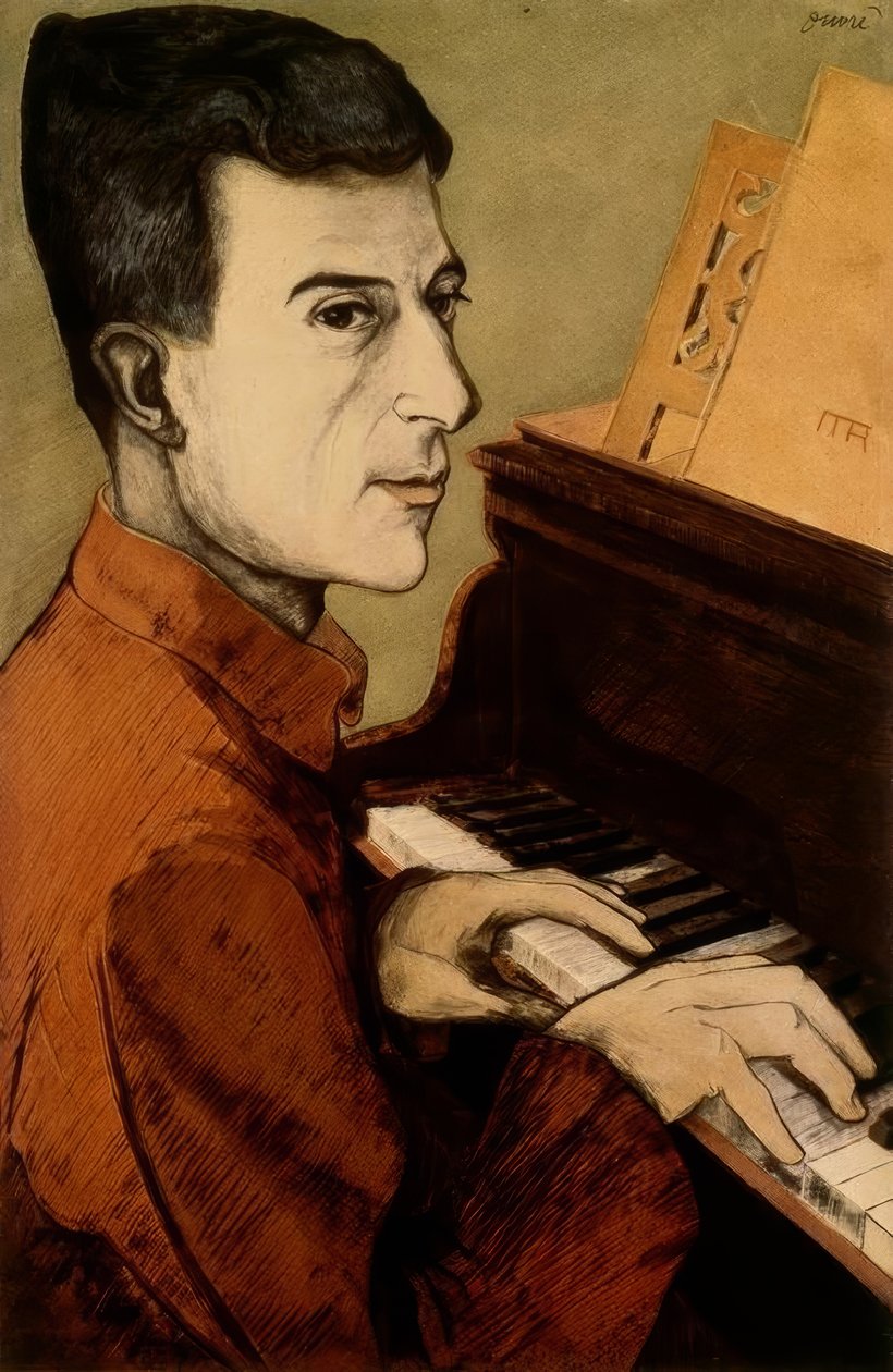 Maurice Ravel door Achille Ouvré