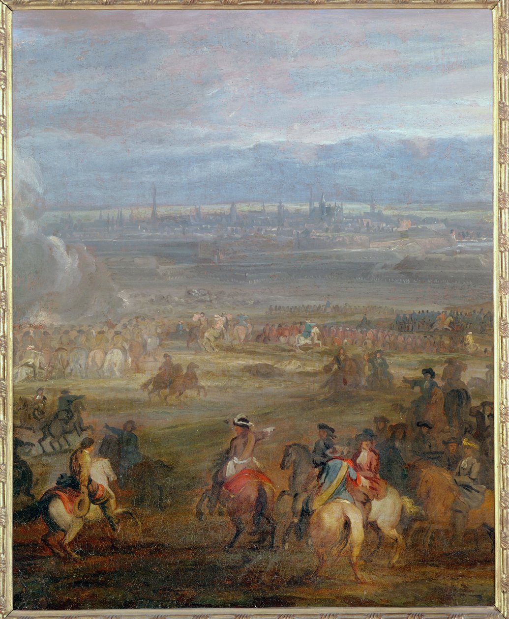 Het beleg van Valenciennes ... door Adam Frans van der Meulen