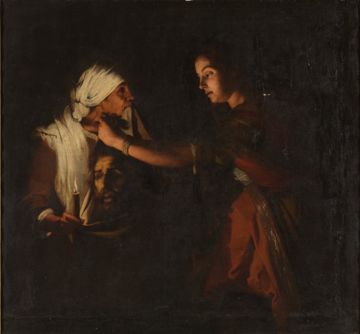 Judith met het hoofd van Holophernes door Adam de Coster