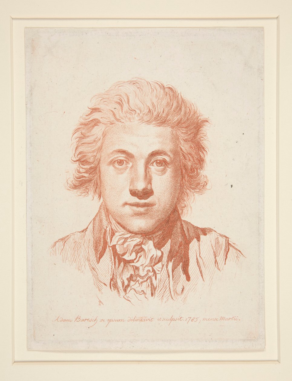 Zelfportret door Adam von Bartsch
