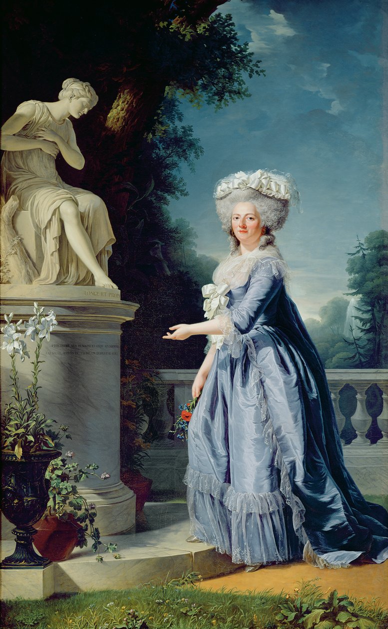 Portret van Marie-Louise (1733-99) Victoire de France door Adelaide Labille Guiard