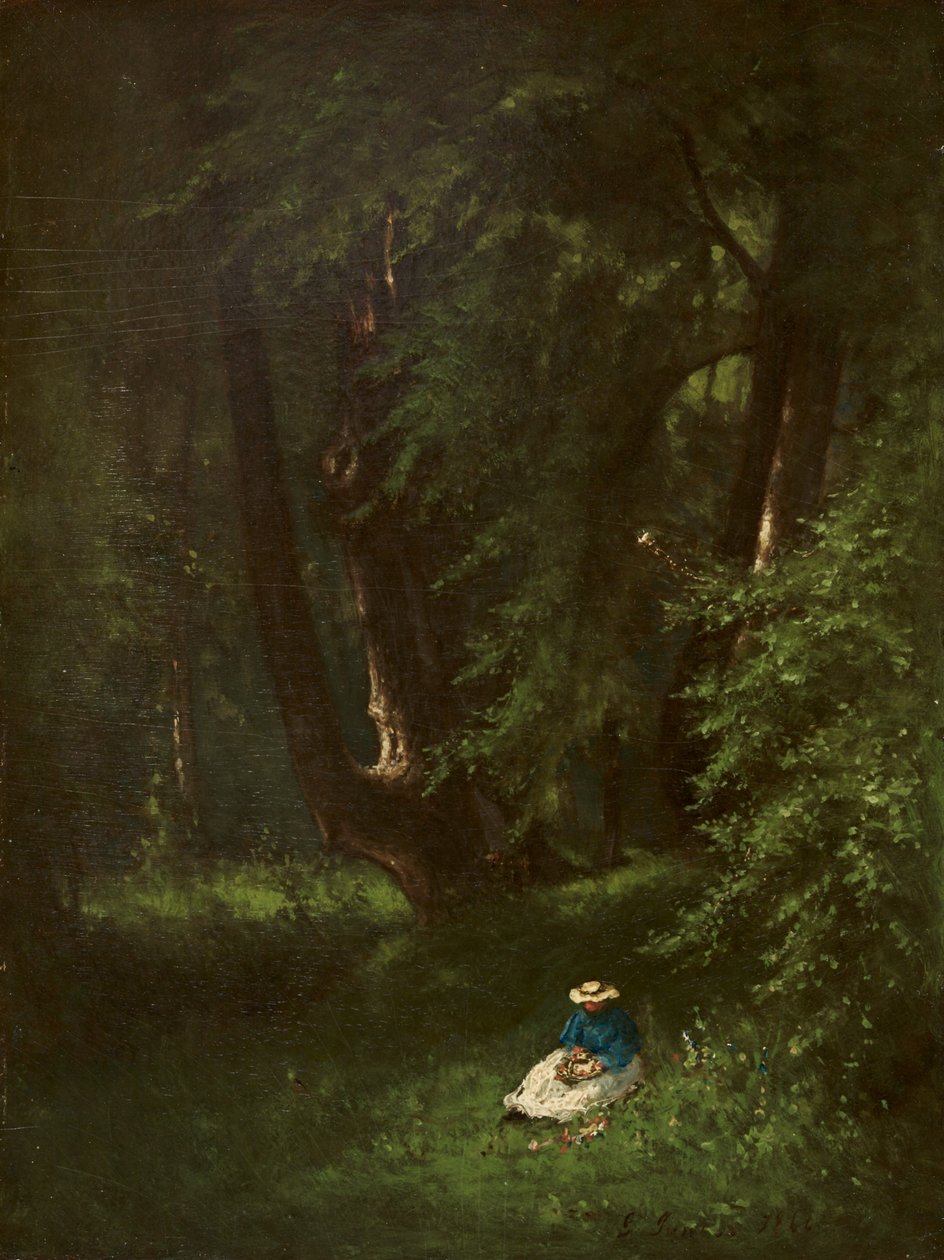 In het Bos door Adlophe Lalauze
