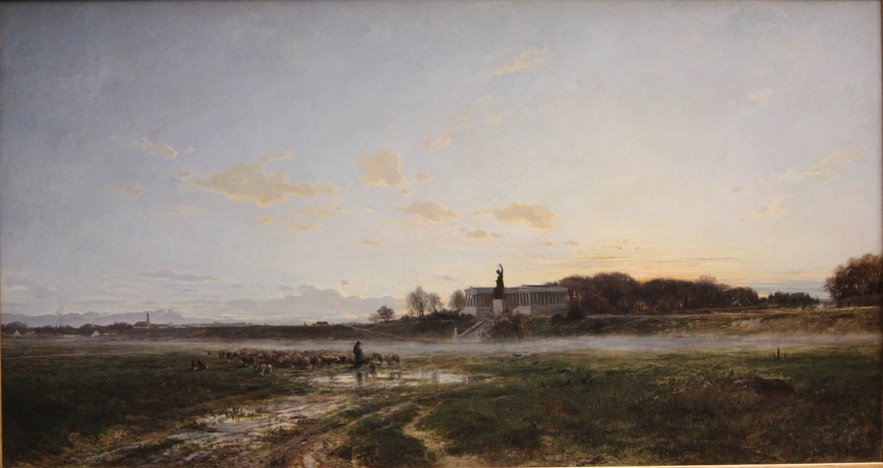 Theresienwiese door Adolf Heinrich Lier