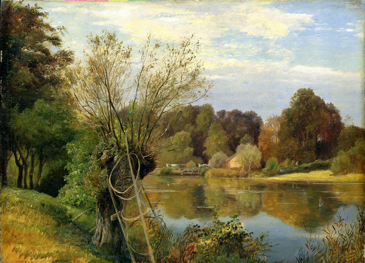 Bij de Aumuhle, c.1830 door Adolf Vollmer