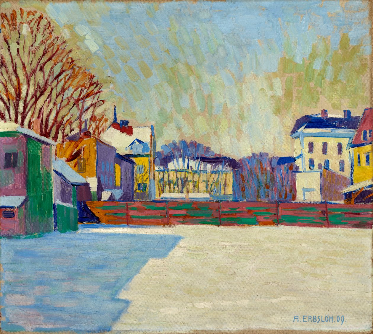 Maartzon door Adolf Erbslöh