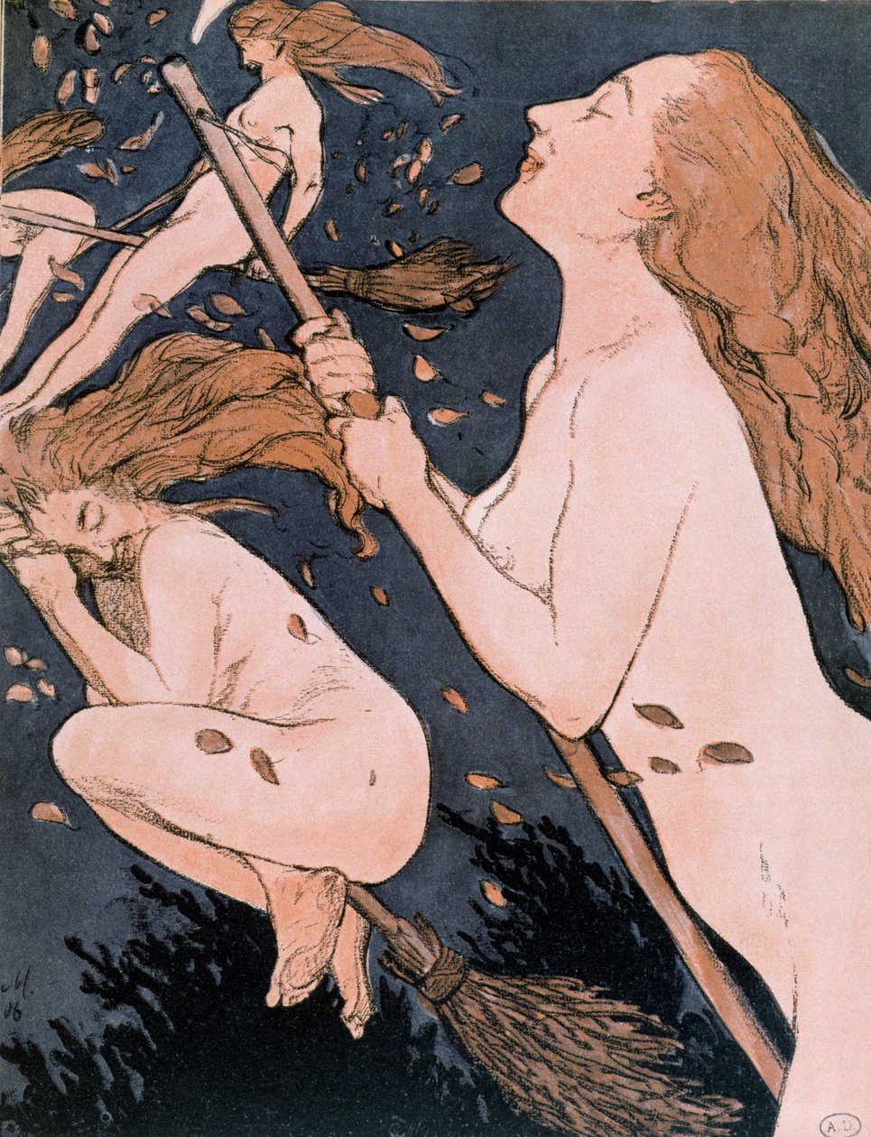 Walpurgisnacht door Adolf Munzer