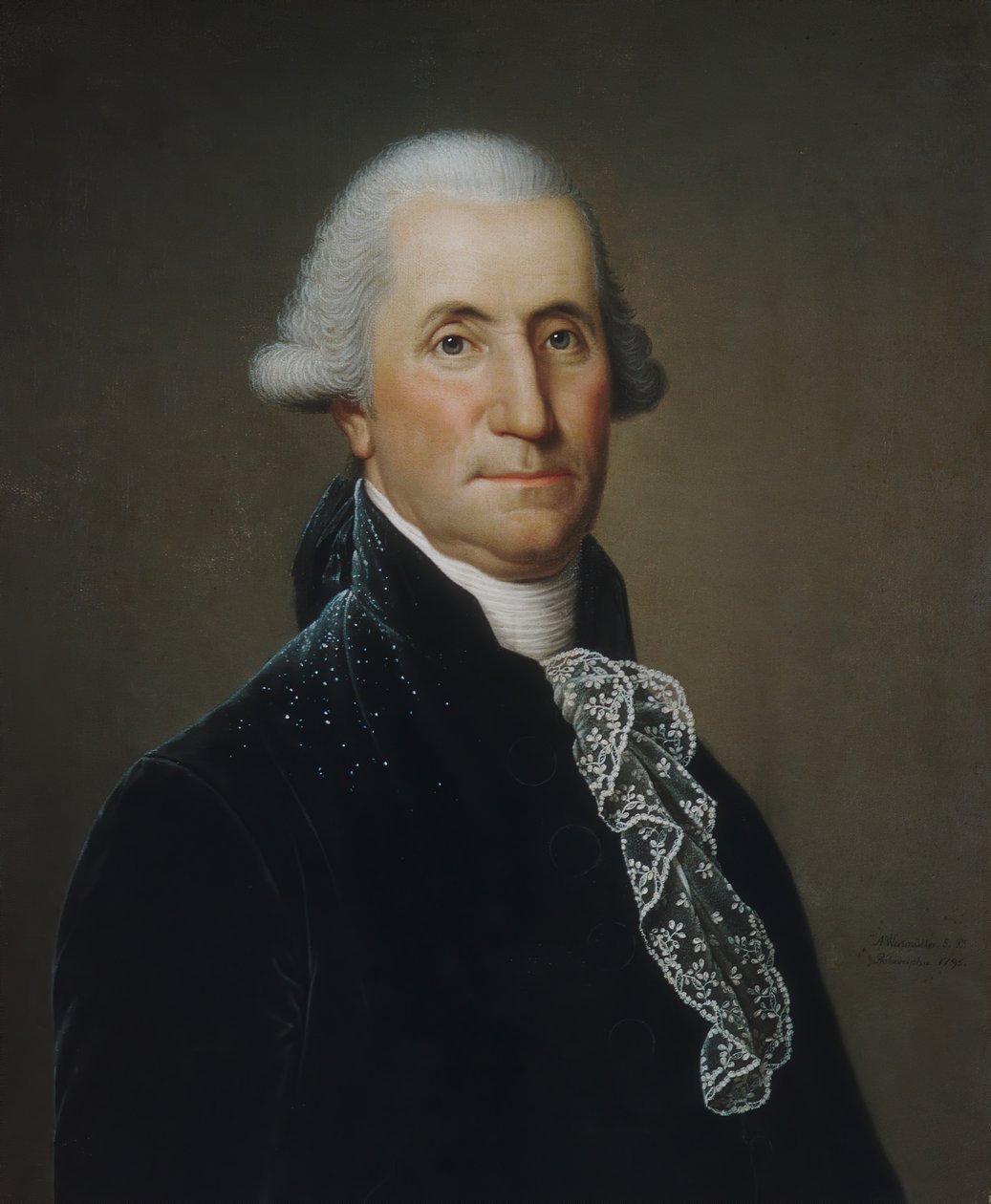 George Washington door Adolf Ulric Wertmüller