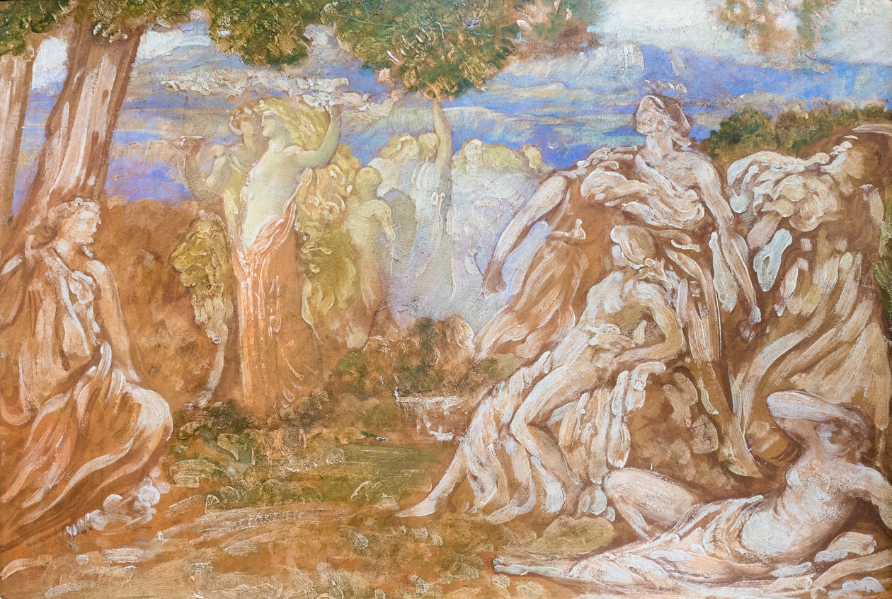 Venus en Adonis door Adolfo de Carolis