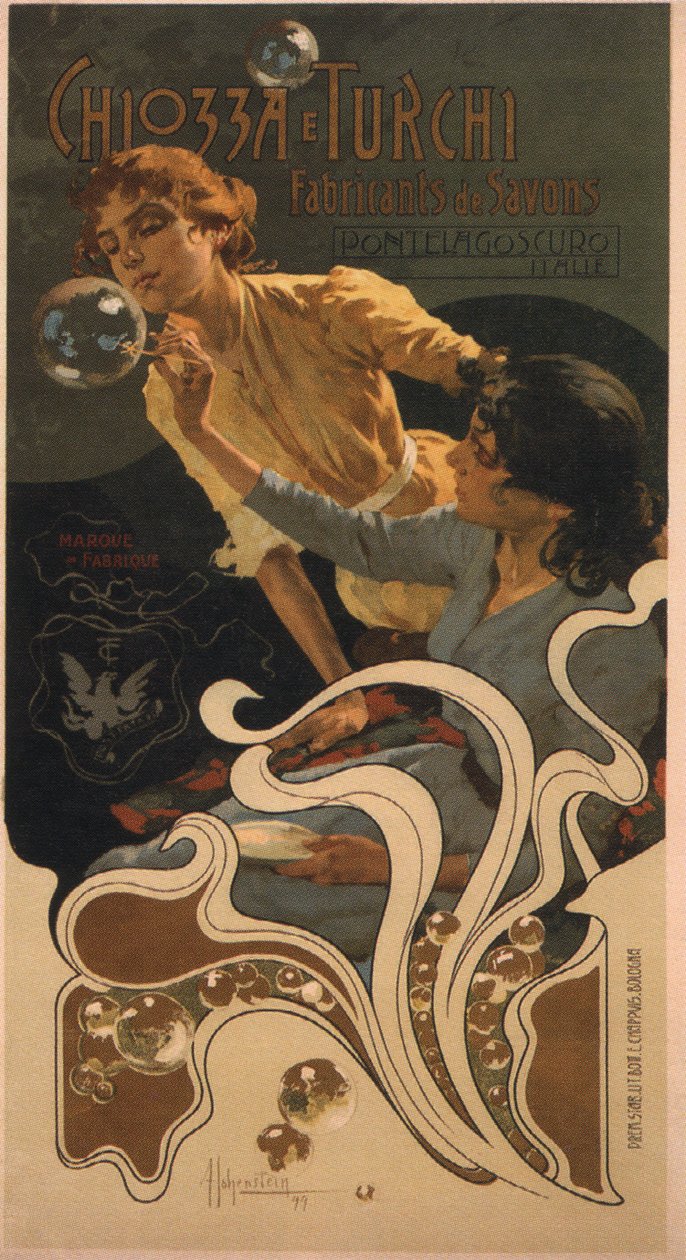Chozza e Turchi, 1899 door Adolfo Hohenstein