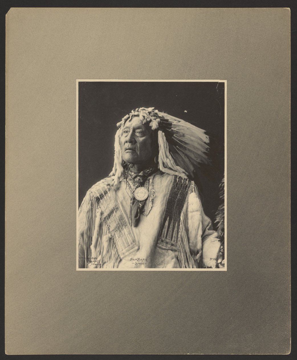 Hoge Beer, Sioux door Adolph F. Muhr