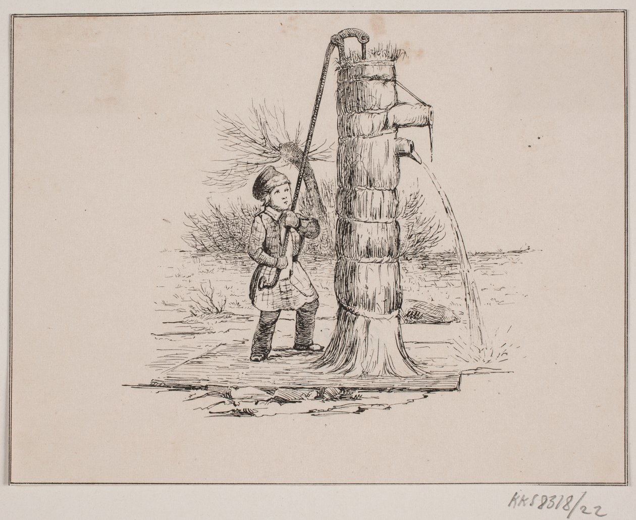 De post door Johan Adolph Kittendorff