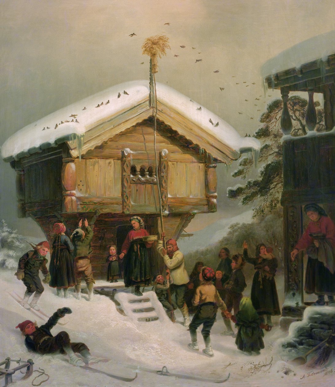 Kerstgebruik door Adolph Tidemand