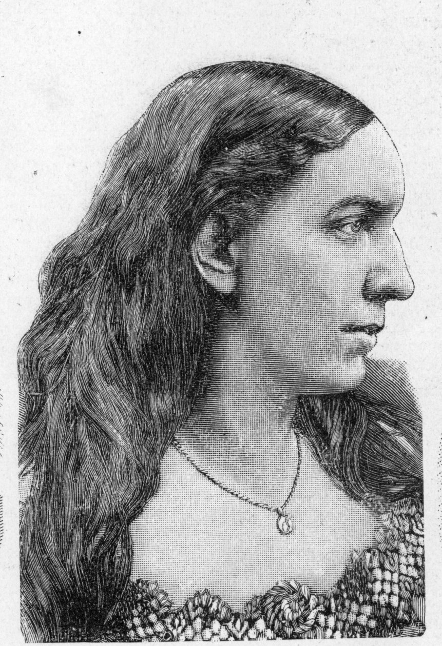 Ouida, 1893 door Adolphe Beau