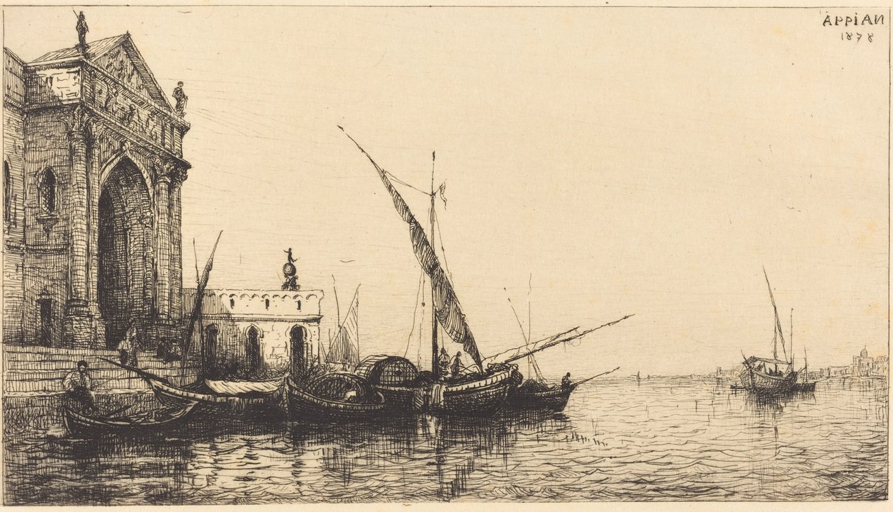 In Venetië door Adolphe Appian