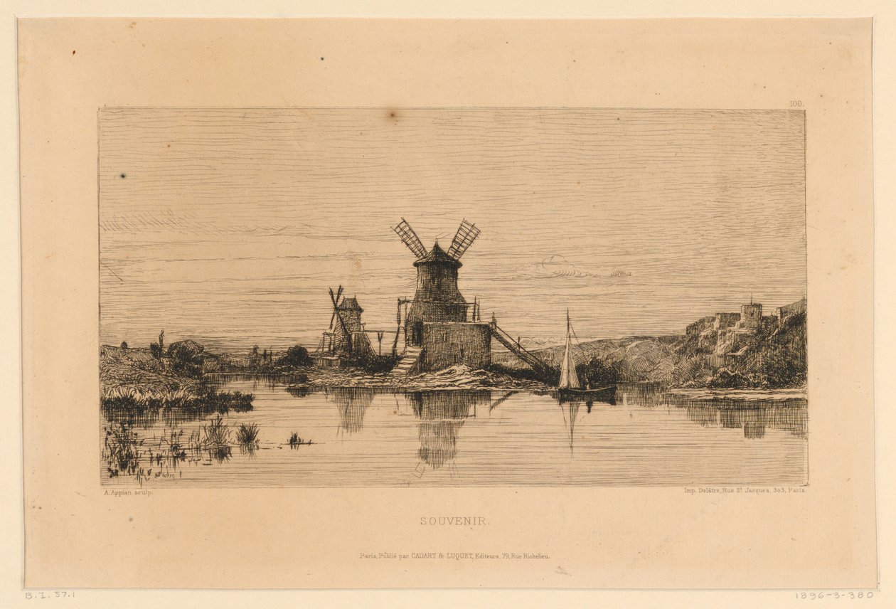 Souvenir door Adolphe Appian