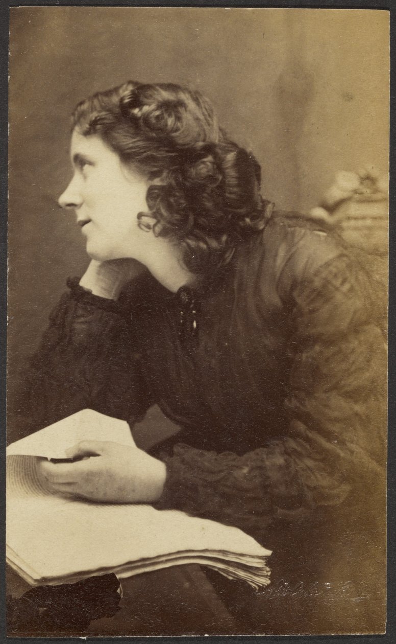 [Portret van een vrouw]. door Adolphe Beau
