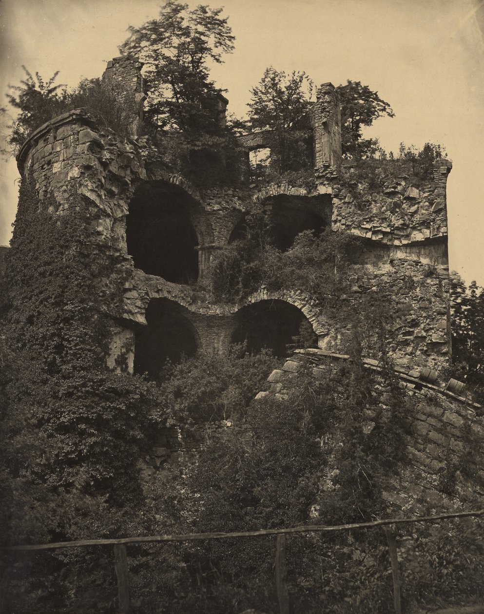 [Kasteel Heidelberg]. door Adolphe Braun