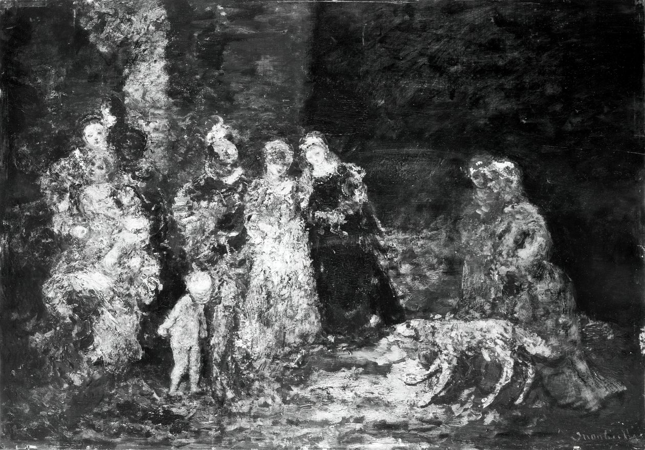 De feeën door Adolphe Monticelli
