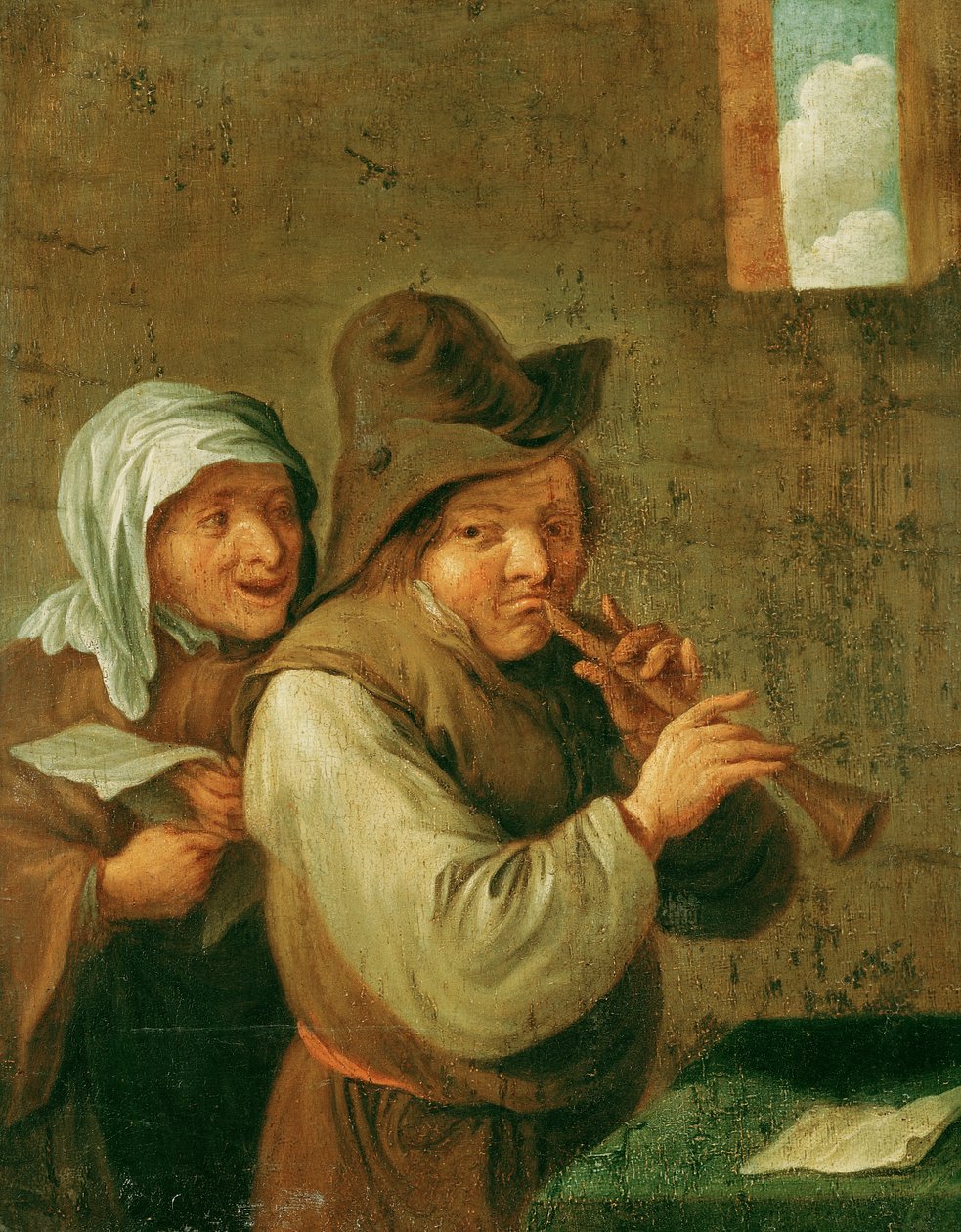 Het Oude Paar door Adriaen Jansz. van Ostade