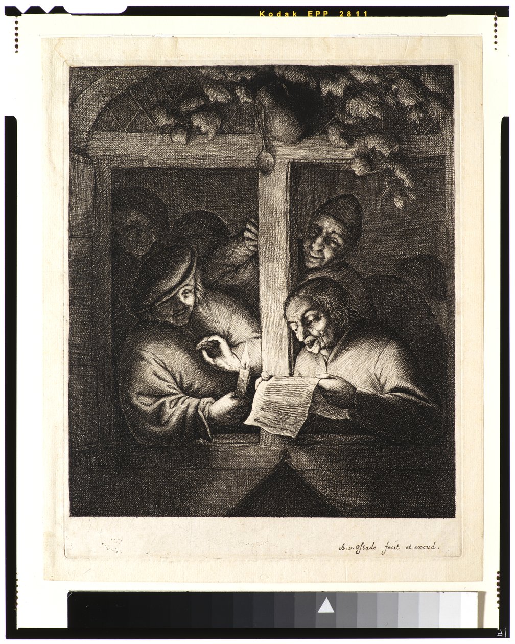 De zangers (Rederijkers) door Adriaen Jansz. van Ostade