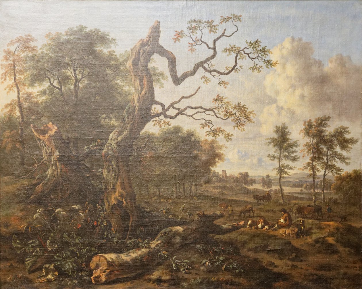 Jan Wynants - Bosrand door Adriaen van de Velde