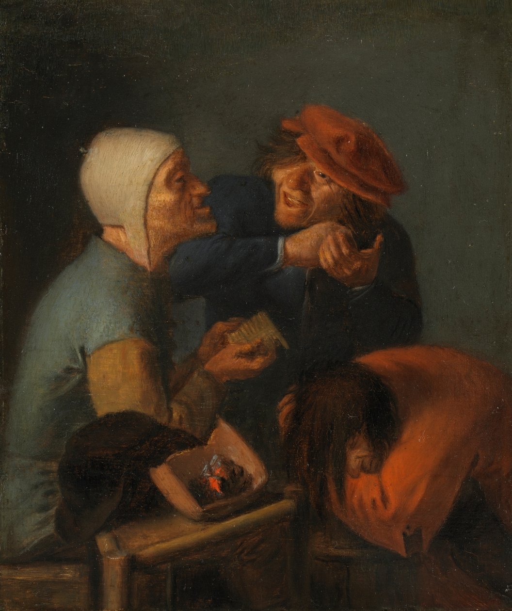 De ontluizing door Adriaen Brouwer