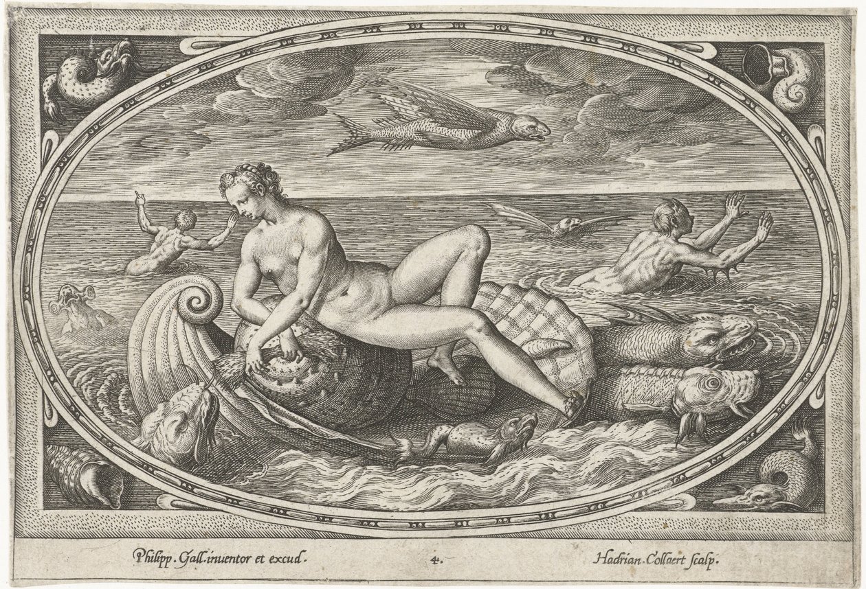 Galatea door Adriaen Collaert