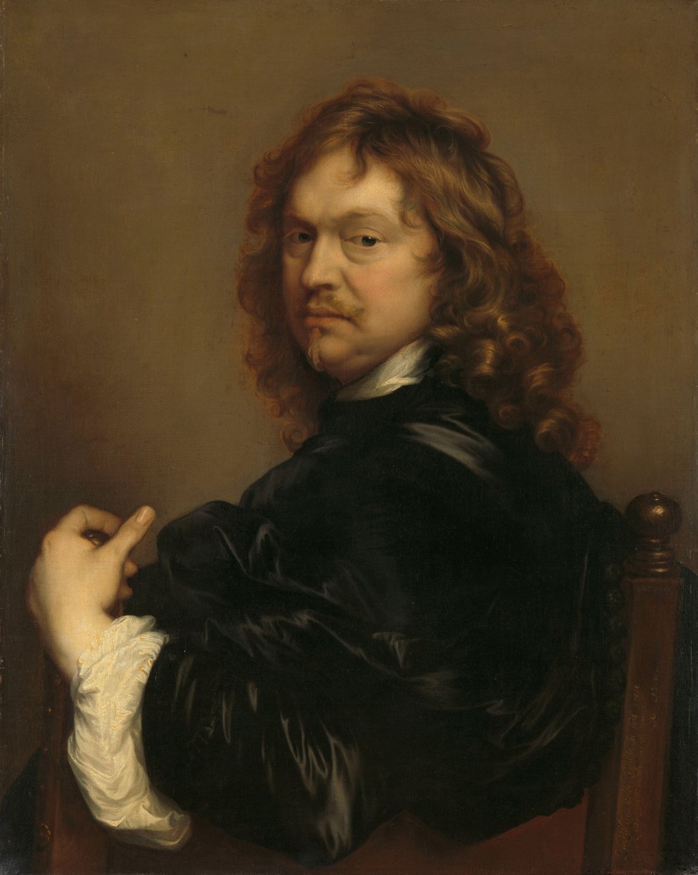 Zelfportret, 1656 door Adriaen Hannemann