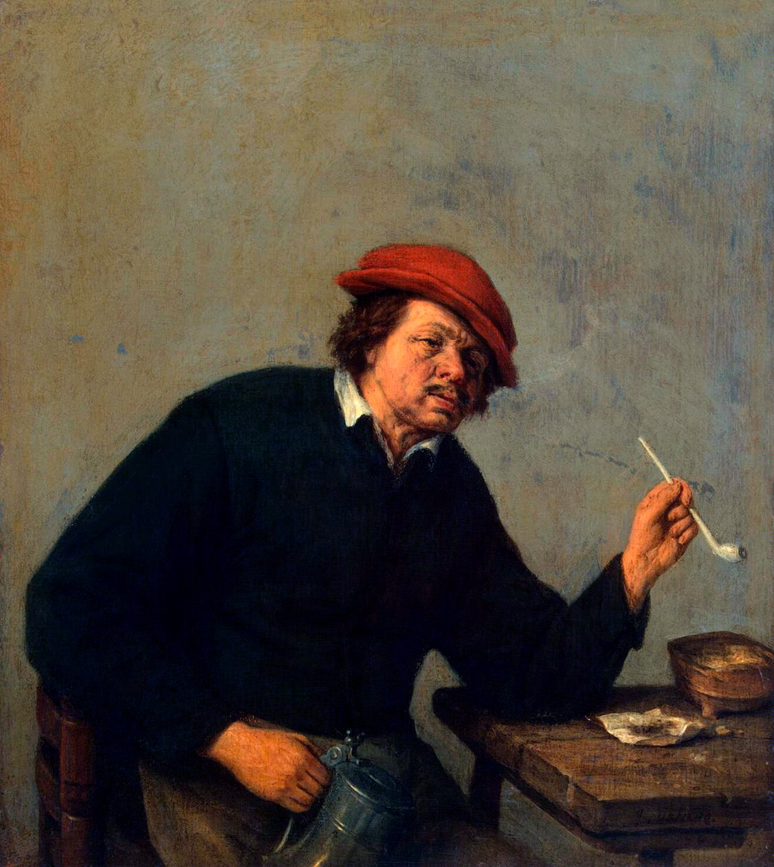 Roker, ca. 1655 door Adriaen Jansz Ostade van