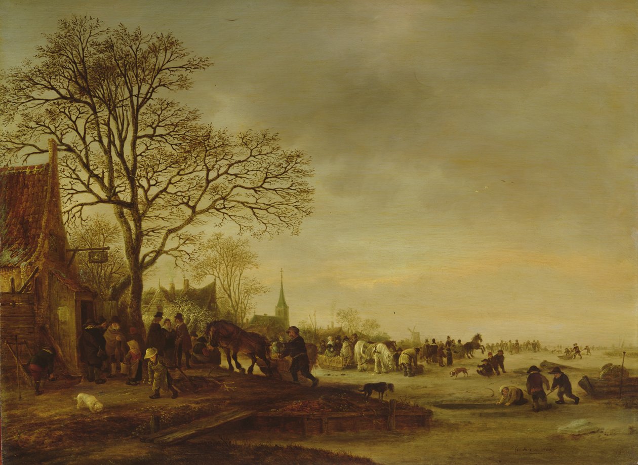 Onbekend schilderij door Adriaen Jansz. van Ostade
