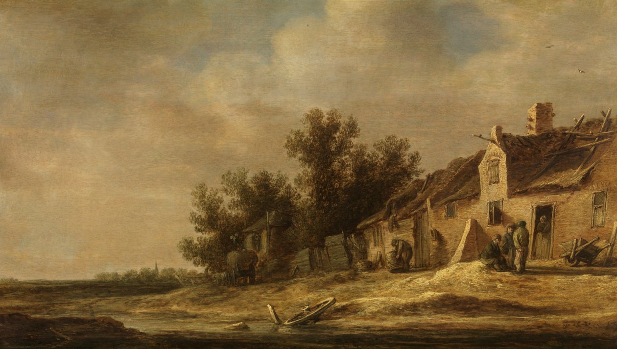 Landschap door Adriaen Thomasz Key