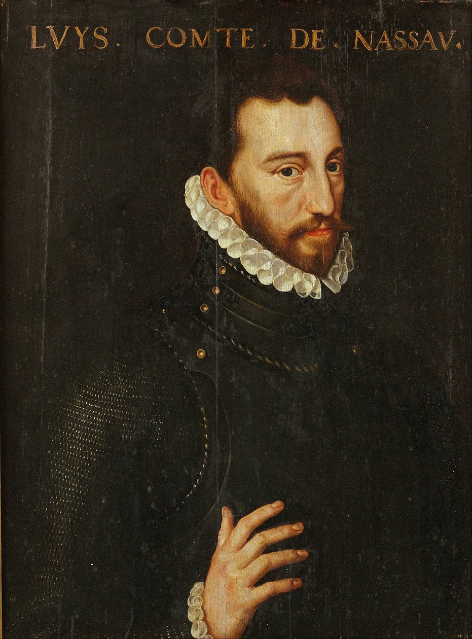 Louis, Graaf van Nassau door Adriaen Thomasz. Key