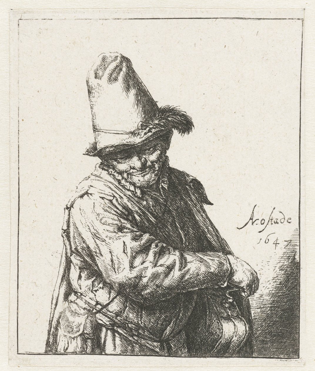 Lierdraaier door Adriaen van Ostade