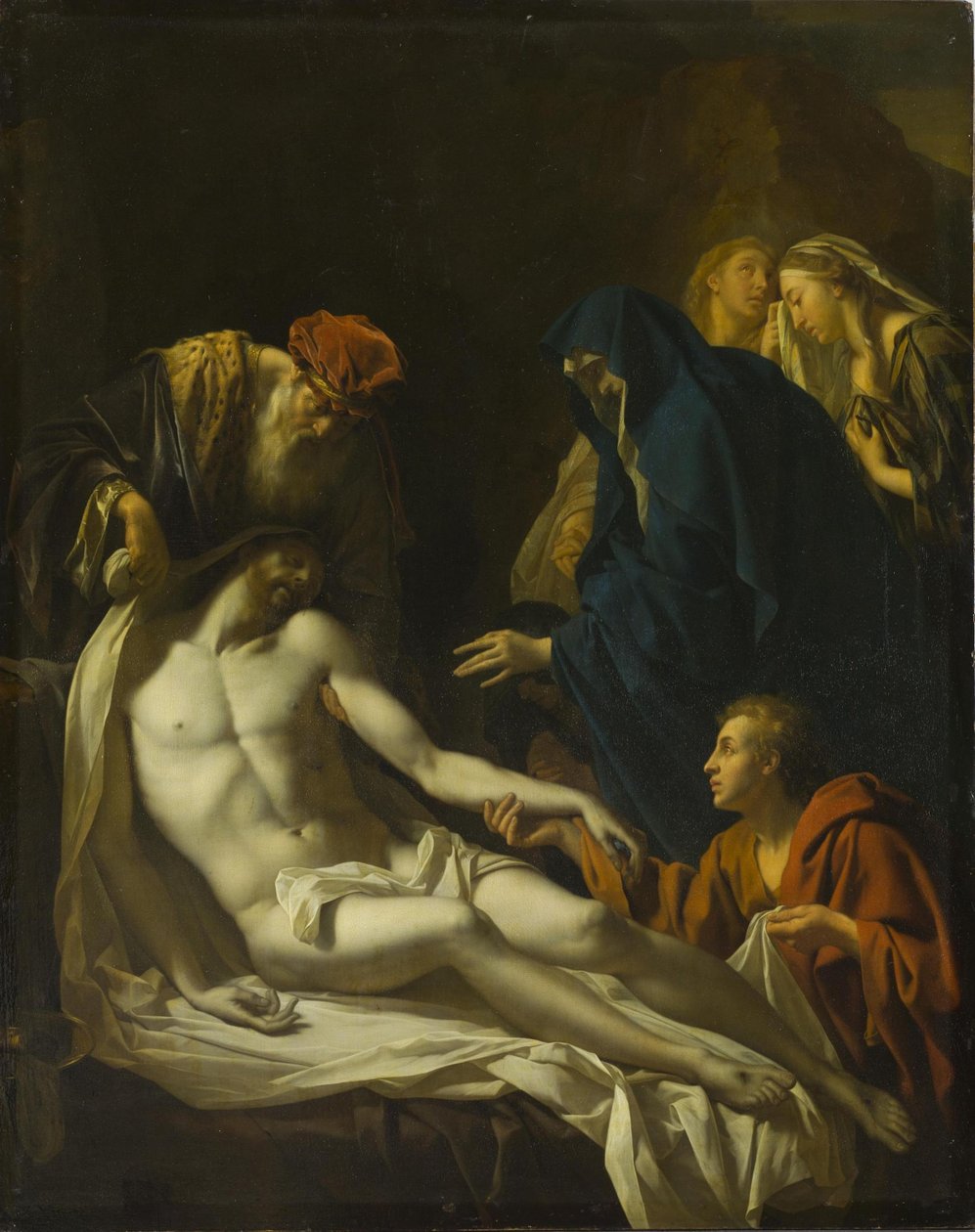 Begrafenis door Adriaen van der Werff