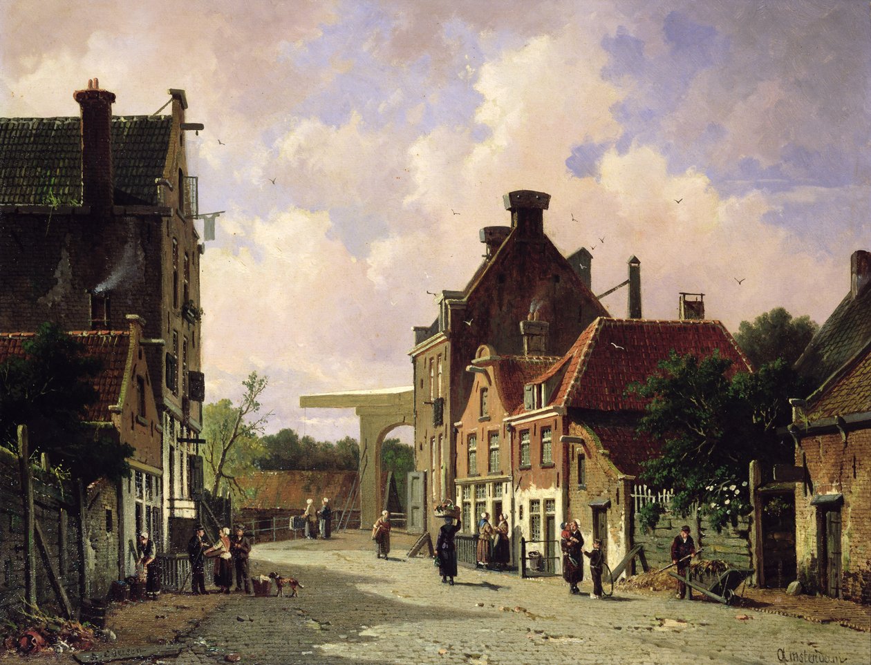 Onbekend schilderij door Adrianus Eversen