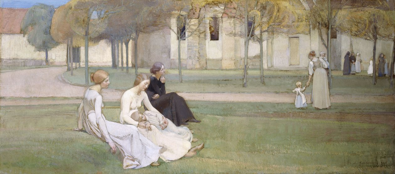 De Priorijtuin door Adrien Karbowsky