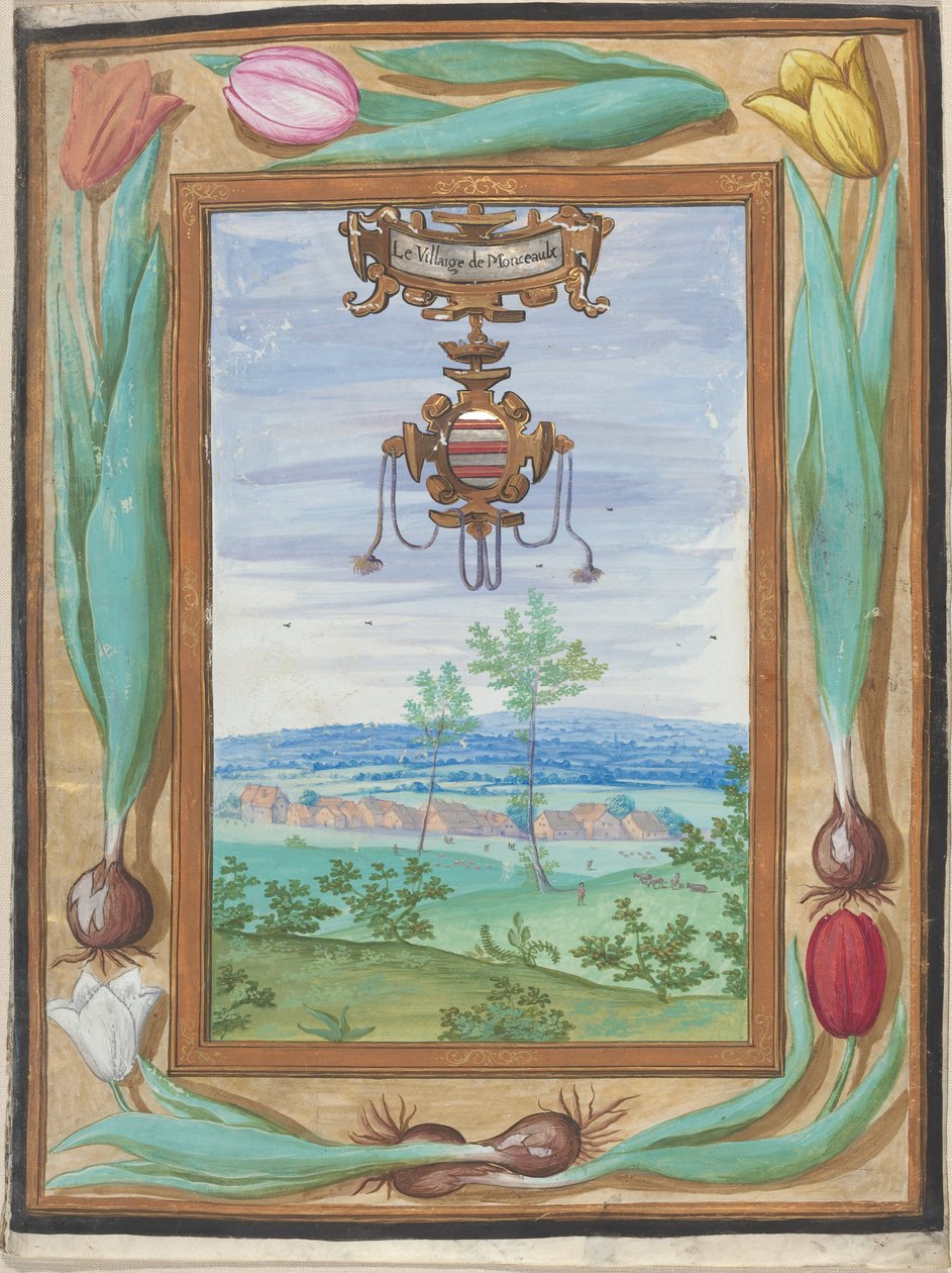 Le Villaige de Monceaulx door Adrien Montigny