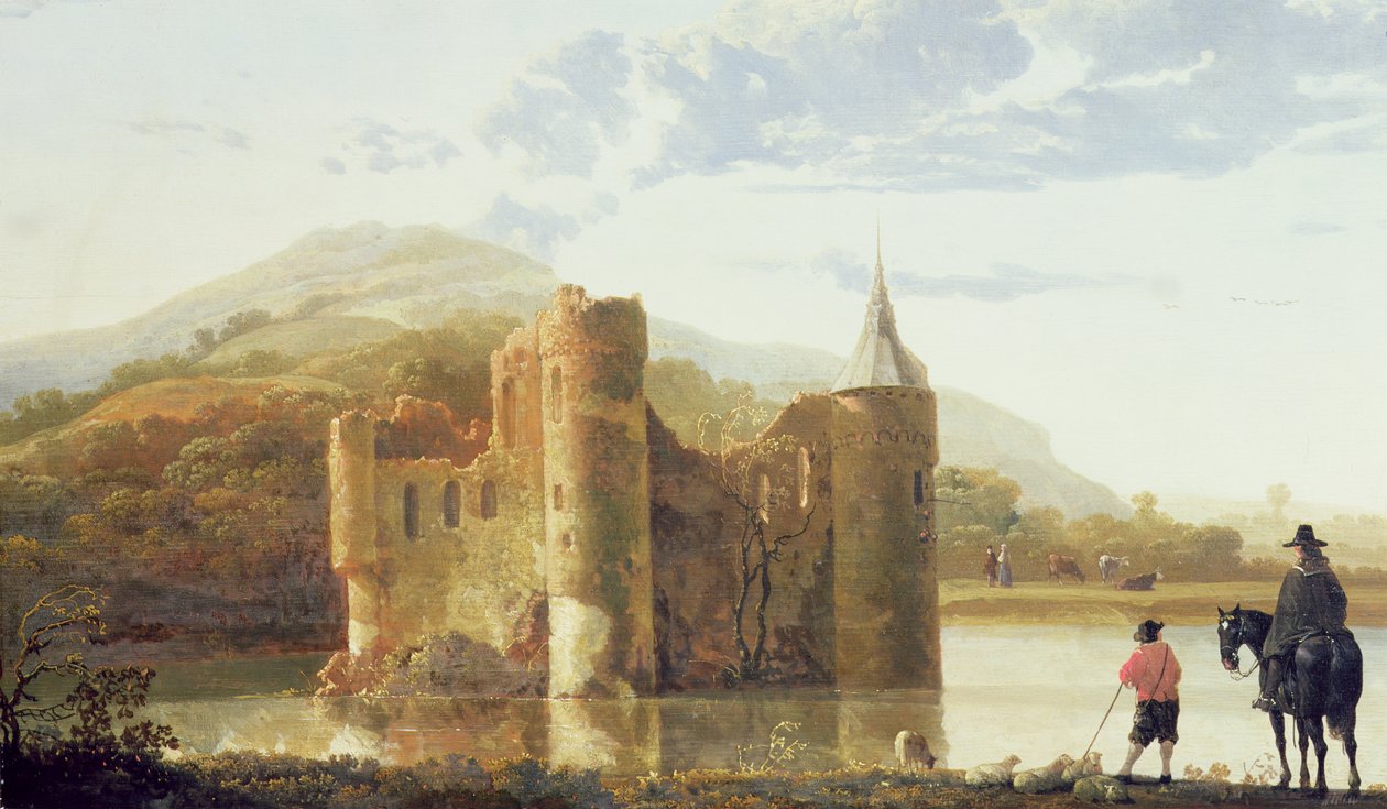 Kasteel Ubbergen, c.1655 door Aelbert Cuyp