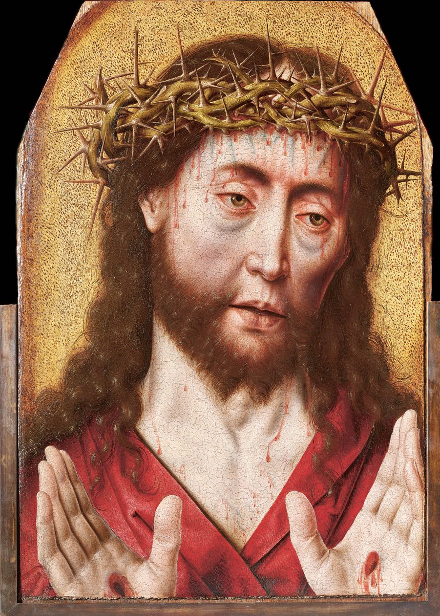 Christus gekroond met doornen door Aelbrecht Bouts