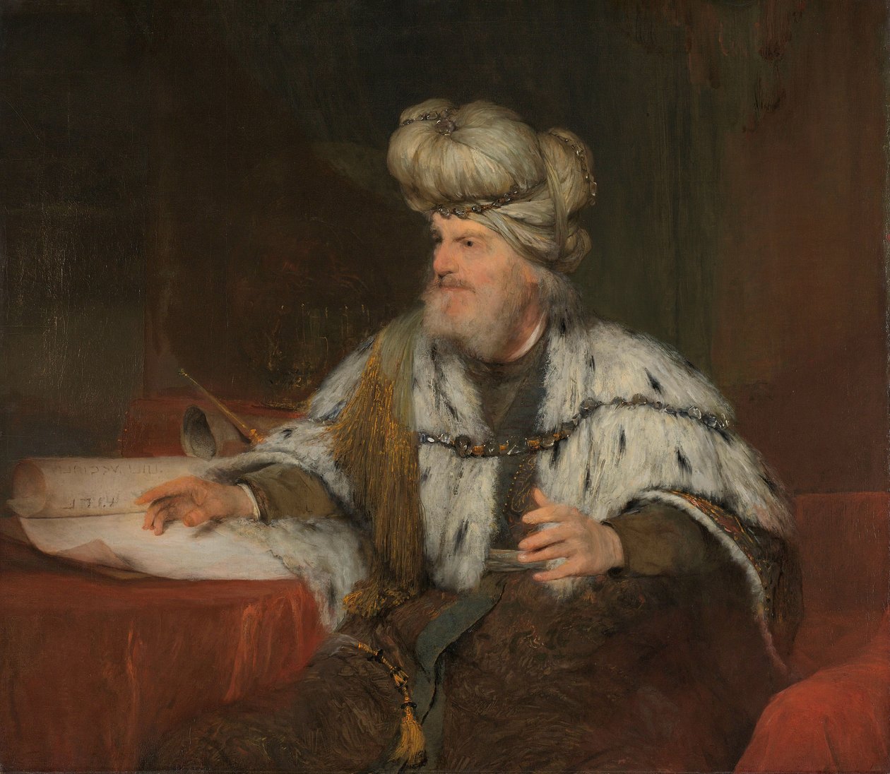 Koning David door Aernt de Gelder