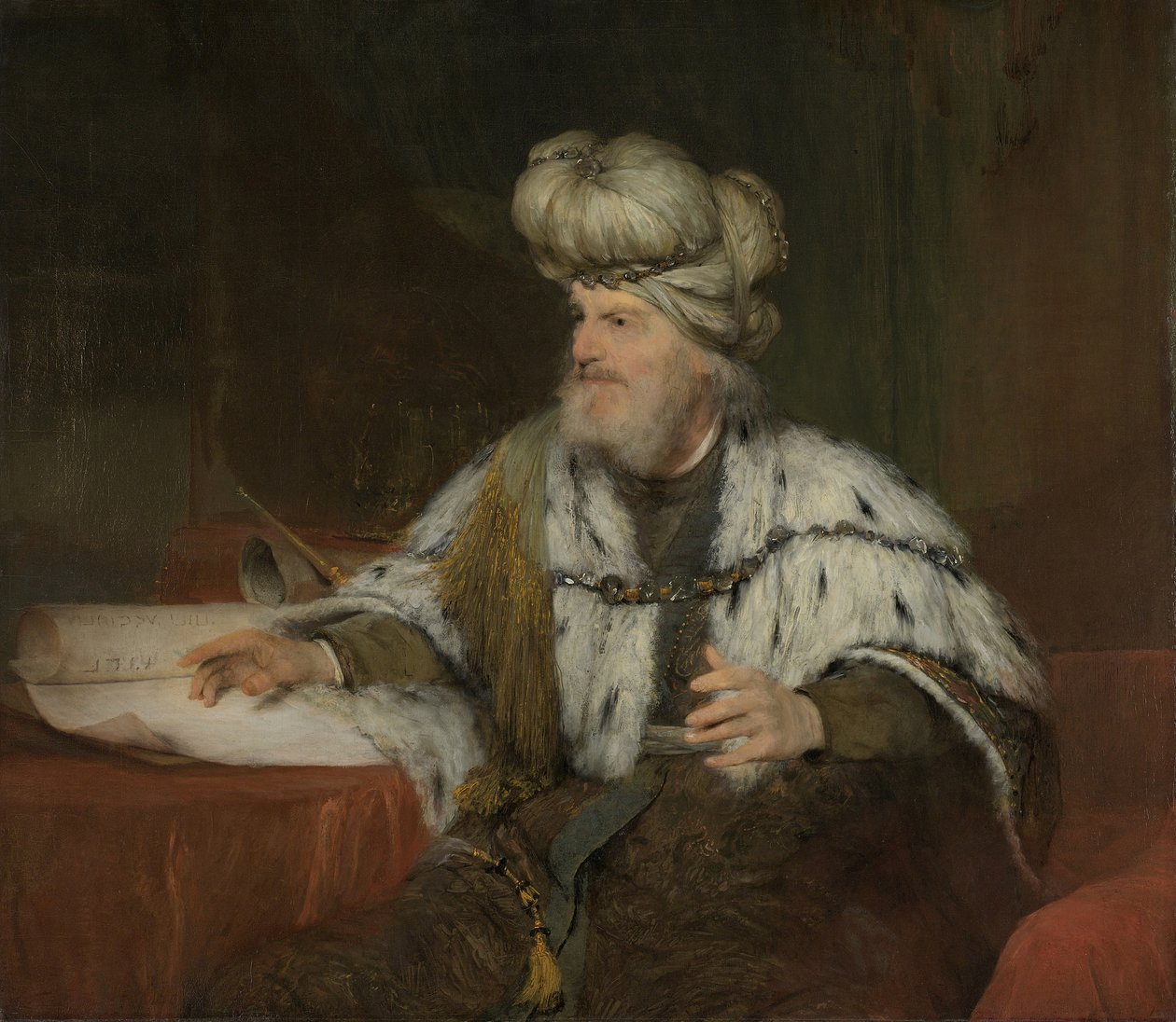 Koning David door Aernt de Gelder