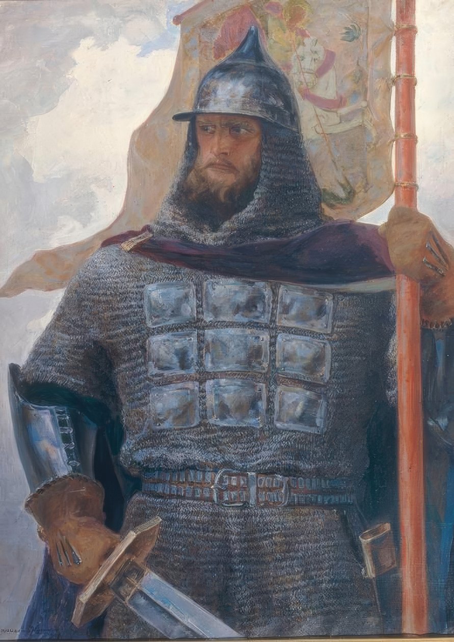 Alexander Nevski door Afanasij Kulikow