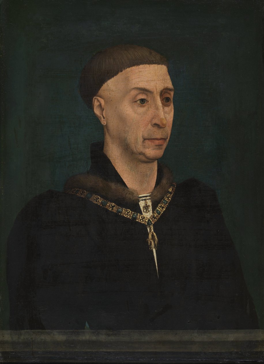 Portret van Filips de Goede (1396-1467) door Rogier van der Weyden