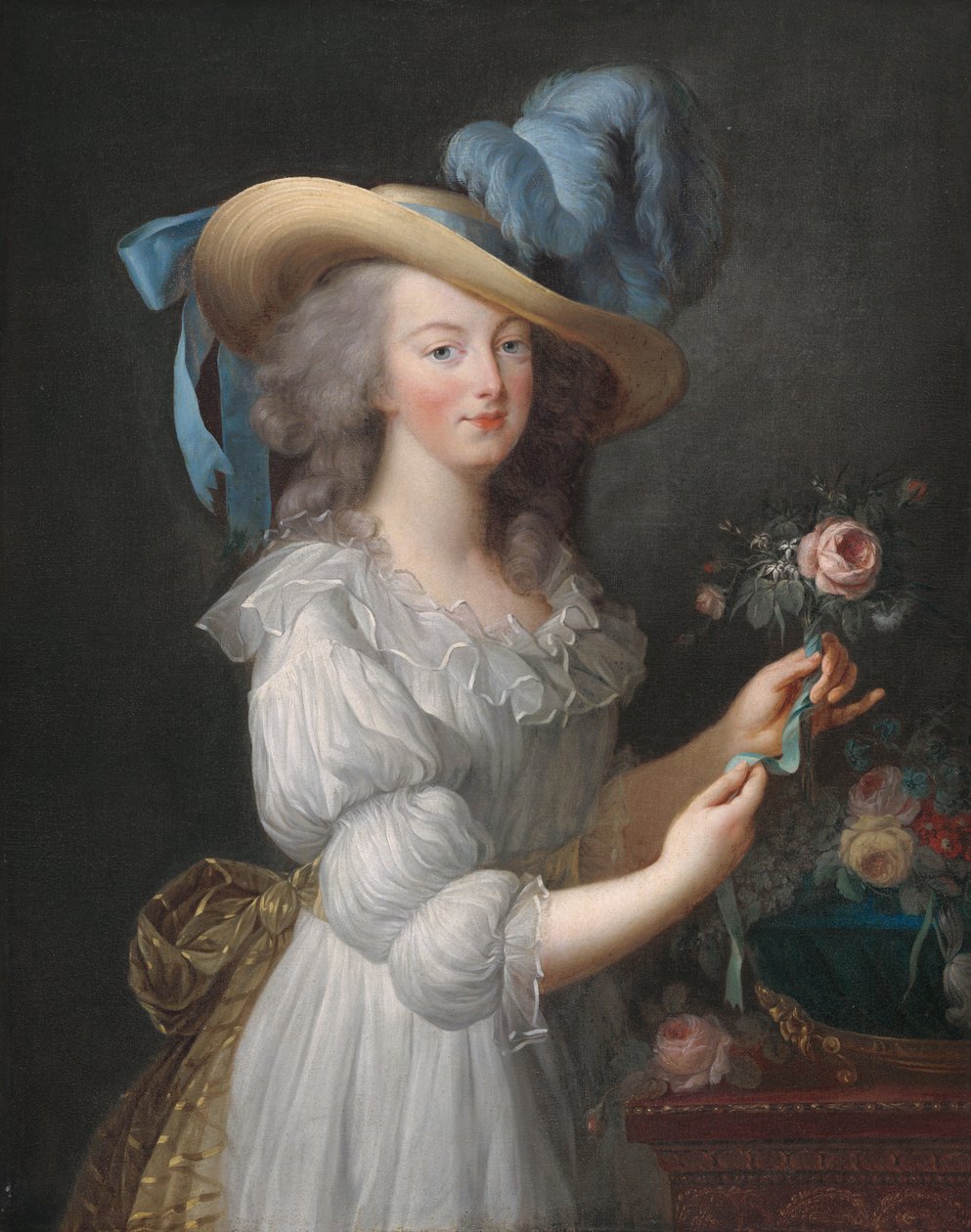 Marie-Antoinette door after Élisabeth Louise Vigée Le Brun
