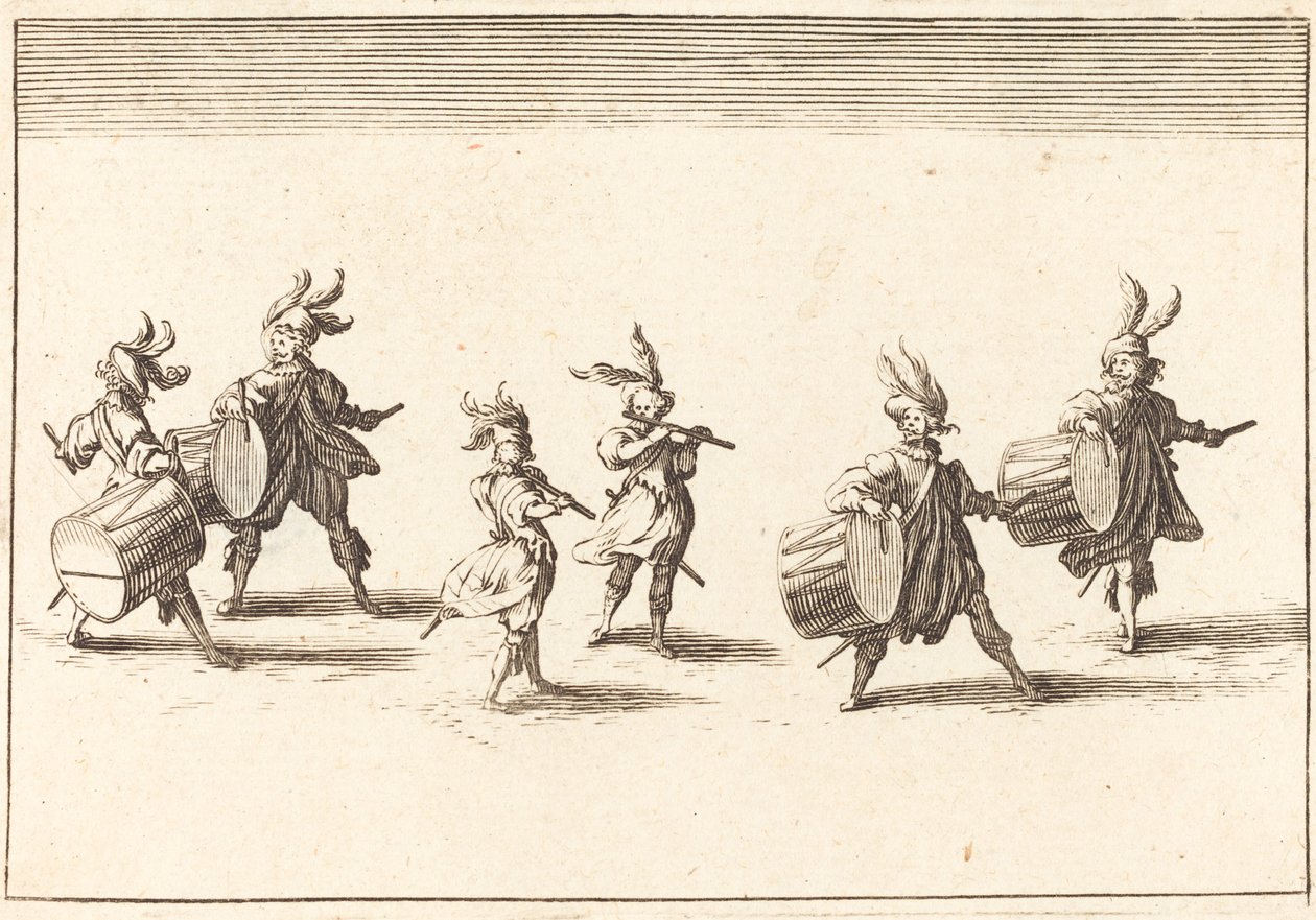 Intocht van M. de Macey door After Jacques Callot