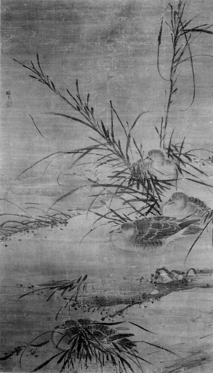 Eenden en Riet door After Lin Liang