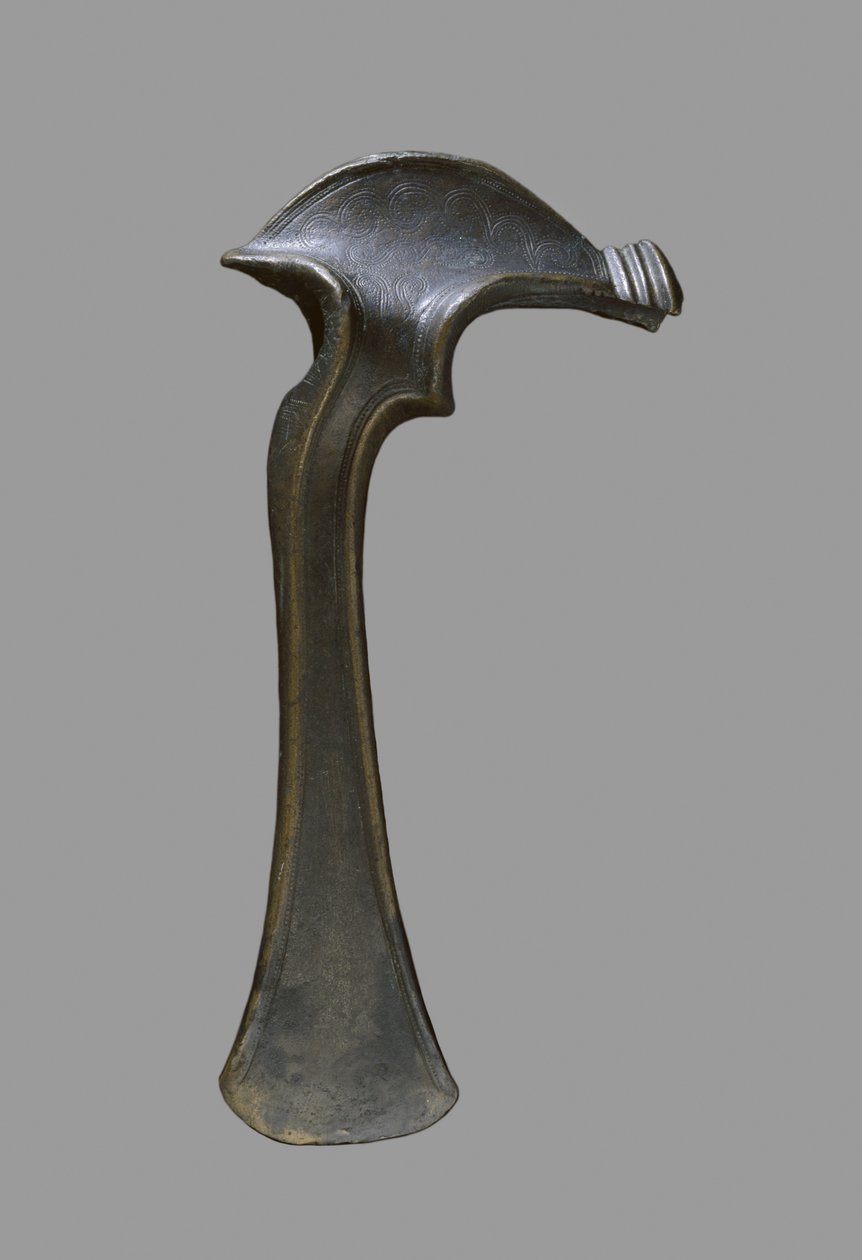 Bijl, gevonden in Hongarije door Age Bronze
