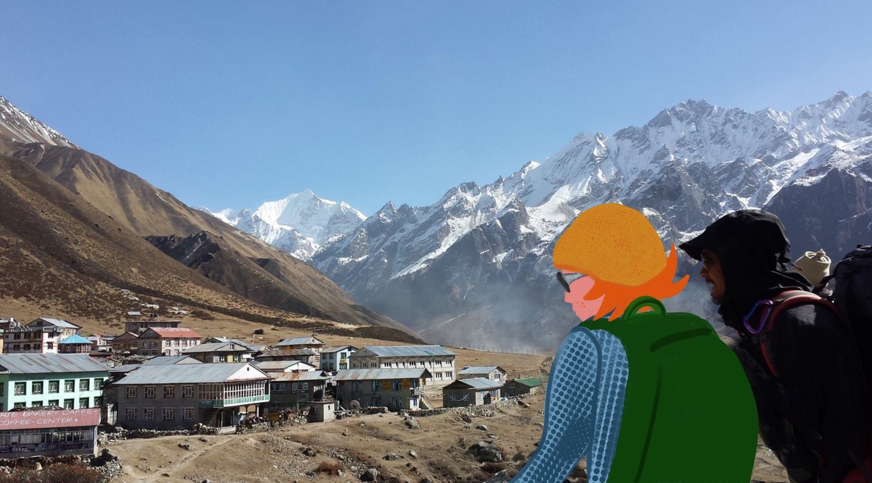 Langtang, 2023 door Agnes Girardon