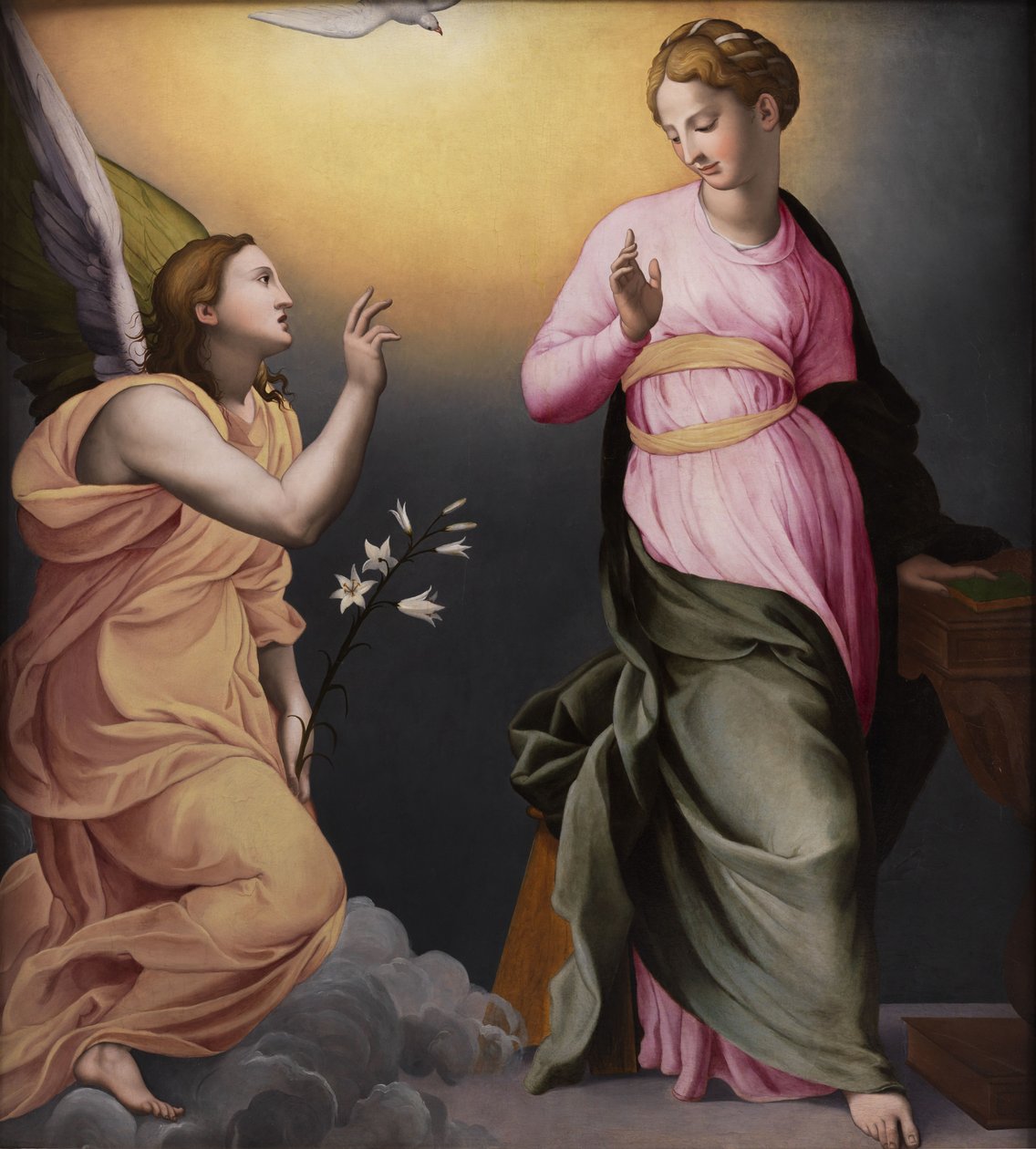 De Aankondiging door Agnolo Bronzino